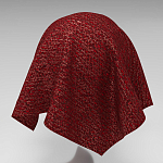 Мебельная ткань Шенилл бордовый цвет 138 см T4-23 варинант исполнения - 2 | Loft Concept в Красноярске