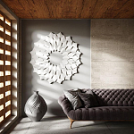 Гипсовая 3D Панель DRAGON SCALE - A  B  C  D варинант исполнения - 1 | Loft Concept в Красноярске