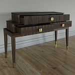 Премиальная Консоль с тремя ящиками Elsa Dreams Walnut варинант исполнения - 2 | Loft Concept в Красноярске