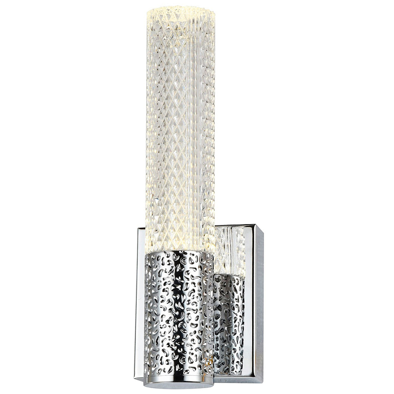 Бра Dew Drops Tube Chrome Wall Lamp Хром Прозрачный Бра Dew Drops Tube Chrome Wall Lamp Хром Прозрачный в Красноярске | Loft Concept