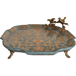 Блюдо фарфоровое Птичий взгляд Lolo варинант исполнения - 2 | Loft Concept в Красноярске