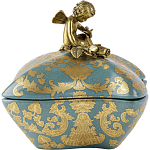 Фарфоровая шкатулка Angel with a rose варинант исполнения - 1 | Loft Concept в Красноярске