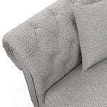 Мебельная ткань Шенилл серый цвет 138 см T4-29 варинант исполнения - 8 | Loft Concept в Красноярске