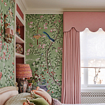 Обои ручная роспись Belvoir Pistachio варинант исполнения - 3 | Loft Concept в Красноярске