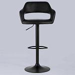 Барный стул черного цвета Strohach варинант исполнения - 3 | Loft Concept в Красноярске