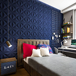 Гипсовая 3D Панель M-101 варинант исполнения - 2 | Loft Concept в Красноярске