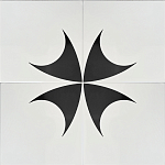 Дизайнерская плитка с узором Комета варинант исполнения - 1 | Loft Concept в Красноярске