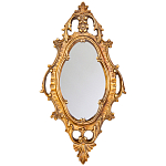 Зеркало настенное в ажурной раме бронзового цвета Classic Ornament Mirror варинант исполнения - 1 | Loft Concept в Красноярске