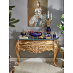 Чаша темно-синяя фарфоровая с бронзовыми ручками в виде ангелов Eden Garden варинант исполнения - 5 | Loft Concept в Красноярске