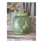 Банка с крышкой Porcelain Malachite Jar варинант исполнения - 3 | Loft Concept в Красноярске