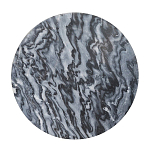 Столик кофейный с столешницей из черного мрамора Compact Black Marble Table варинант исполнения - 4 | Loft Concept в Красноярске