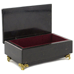 Шкатулка из натурального камня змеевик чёрного цвета Stone Casket варинант исполнения - 4 | Loft Concept в Красноярске