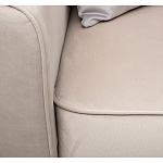 Диван двухместный раскладной светло-серый с кантом Pride варинант исполнения - 5 | Loft Concept в Красноярске