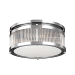 Потолочный светильник с цилиндрическим плафоном из рифленого прозрачного стекла Feiss варинант исполнения - 5 | Loft Concept в Красноярске