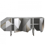 Комод с фасадом из геометрических фигур Coleccion Alexandra варинант исполнения - 1 | Loft Concept в Красноярске