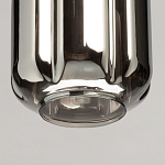 Люстра с 5-ю плафонами серого цвета Smoked Prism варинант исполнения - 5 | Loft Concept в Красноярске