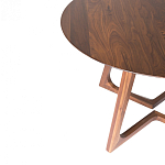 Обеденный стол круглый с изогнутыми ножками Godenza Round V Table варинант исполнения - 2 | Loft Concept в Красноярске