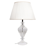 Настольная лампа хрустальная с абажуром Diamond Fragments варинант исполнения - 1 | Loft Concept в Красноярске