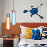 Подвесной светильник с стеклянным плафоном Polly варинант исполнения - 4 | Loft Concept в Красноярске