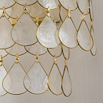 Бра с декором из натуральной морской ракушки Iridescent Light варинант исполнения - 7 | Loft Concept в Красноярске