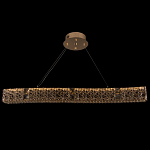 Люстра волнистой формы с текстурной огранкой Reflection of Reality варинант исполнения - 6 | Loft Concept в Красноярске