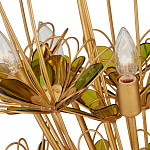 Люстра золотого цвета в форме цветка Hanging Flowers варинант исполнения - 1 | Loft Concept в Красноярске