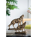 Фигурка Волк Gold варинант исполнения - 6 | Loft Concept в Красноярске