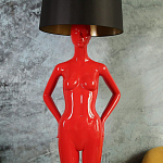 Лампа MANNEQUIN LAMP с абажуром созерцание силуэта варинант исполнения - 6 | Loft Concept в Красноярске