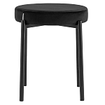 Табурет с мягким круглым сиденьем RIO Black варинант исполнения - 2 | Loft Concept в Красноярске