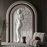 Барельеф NAKED варинант исполнения - 2 | Loft Concept в Красноярске