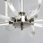 Люстра с 8-ю лампами и гранеными стеклянными плафонами Prism Gala варинант исполнения - 11 | Loft Concept в Красноярске