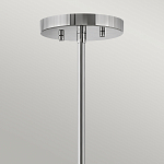 Потолочный светильник с двухслойным белым текстильным абажуром Hinkley варинант исполнения - 13 | Loft Concept в Красноярске