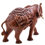 Статуэтка из дерева суар в виде слона Two Tusks варинант исполнения - 2 | Loft Concept в Красноярске