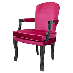 Кресло Aubrey Classical Armchair rose velour варинант исполнения - 3 | Loft Concept в Красноярске