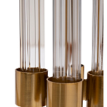 Торшер металлический со стеклянным основанием Intersection варинант исполнения - 2 | Loft Concept в Красноярске