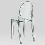 Прозрачный стул с серым оттенком LOUIS GHOST CHAIR варинант исполнения - 5 | Loft Concept в Красноярске