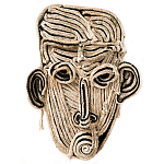 Арт-Объект из нитей Черно-Белый портрет Joana Schneider  варинант исполнения - 4 | Loft Concept в Красноярске