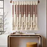 Плетеное настенное украшение с кистями Caballo Wall Hanging варинант исполнения - 1 | Loft Concept в Красноярске