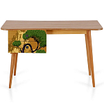 Письменный стол с принтом на ящиках Elise Desk варинант исполнения - 2 | Loft Concept в Красноярске