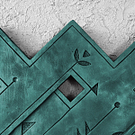 Панно «Земля Биармии» варинант исполнения - 3 | Loft Concept в Красноярске