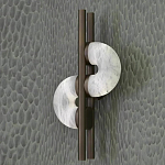 Бра  с фигурным мраморным рассеивателем Spiral of Warm Light варинант исполнения - 2 | Loft Concept в Красноярске