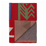 Плед хлопковый по мотивам чувашских орнаментов Ural and Siberian Patterns варинант исполнения - 2 | Loft Concept в Красноярске