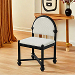 Дизайнерский стул деревянный с полукруглой спинкой Highquality варинант исполнения - 2 | Loft Concept в Красноярске