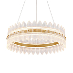 Люстра круглая с декоративными элементами в виде лепестков Round Light Flashing варинант исполнения - 1 | Loft Concept в Красноярске