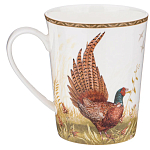 Кружка из фарфора с изображением фазанов 480 мл Hunting Porcelain Collection варинант исполнения - 1 | Loft Concept в Красноярске