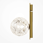 Бра с плафоном из прозрачного стекла с пузырьками воздуха Effervia варинант исполнения - 2 | Loft Concept в Красноярске