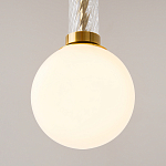 Подвесной светильник со стеклянными вставками Helios варинант исполнения - 5 | Loft Concept в Красноярске