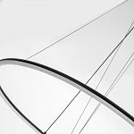 Светодиодная люстра Black LED Circle and Ball Lamp варинант исполнения - 4 | Loft Concept в Красноярске