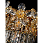 Бра с декоративными элементами в виде крупных хрустальных цветов Palace Gardens варинант исполнения - 3 | Loft Concept в Красноярске