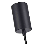 Подвесной светильник с рифленым стеклянным плафоном цилиндрической формы ARTICOLO варинант исполнения - 4 | Loft Concept в Красноярске